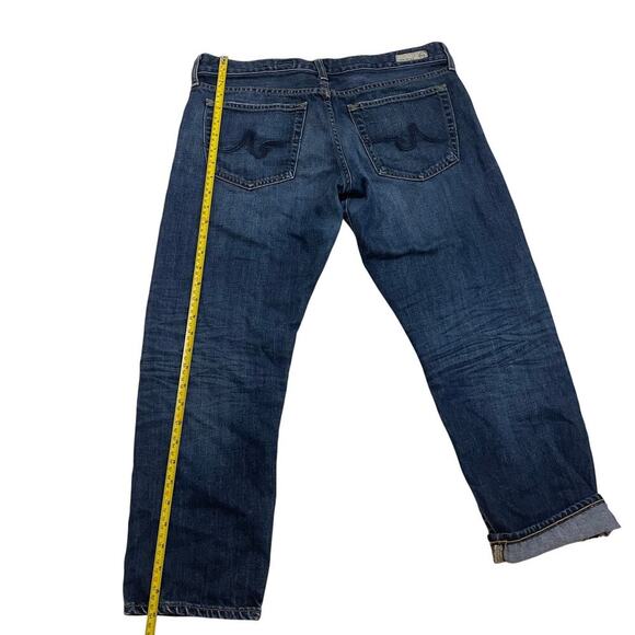 AG Adriano Goldschmied Paper Crop Jeans 30R | Made in USA, Dark Wash - Picture 8 of 8